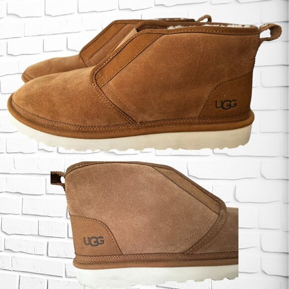 MENS UGG SHEEPSKIN BOOTIE SIZE 13 NWOT - Picture 8 of 12